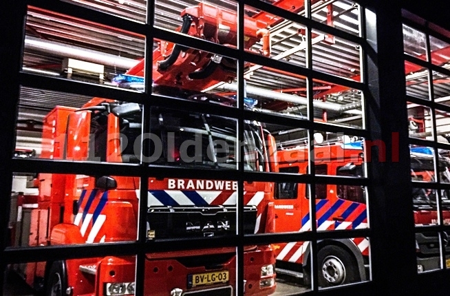 Brandweer rukt uit voor Industriebrand Eekboerstraat Oldenzaal