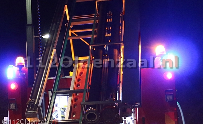 Brandweer rukt uit voor schuurbrand in Nutter