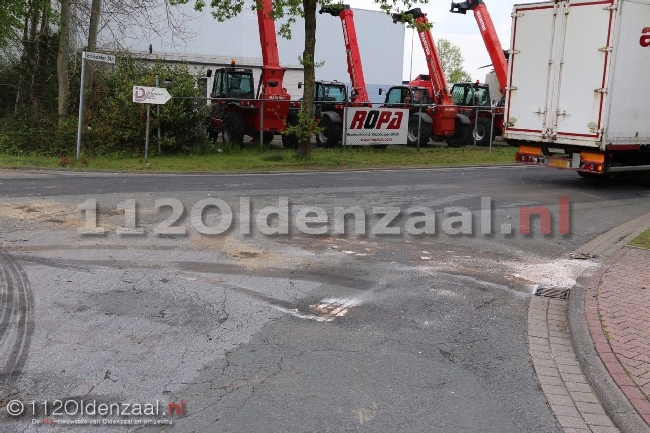 VIDEO: Nederlandse chauffeur gewond bij ongeval net over grens in Gildehaus