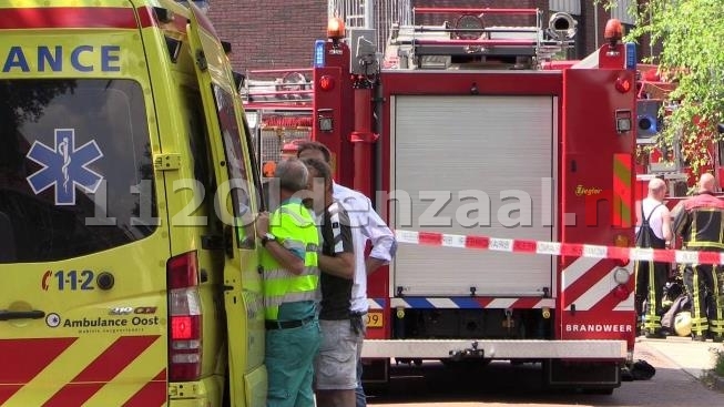 Video: Woningbrand Wilhelminastraat Oldenzaal vermoedelijk ontstaan door werkzaamheden