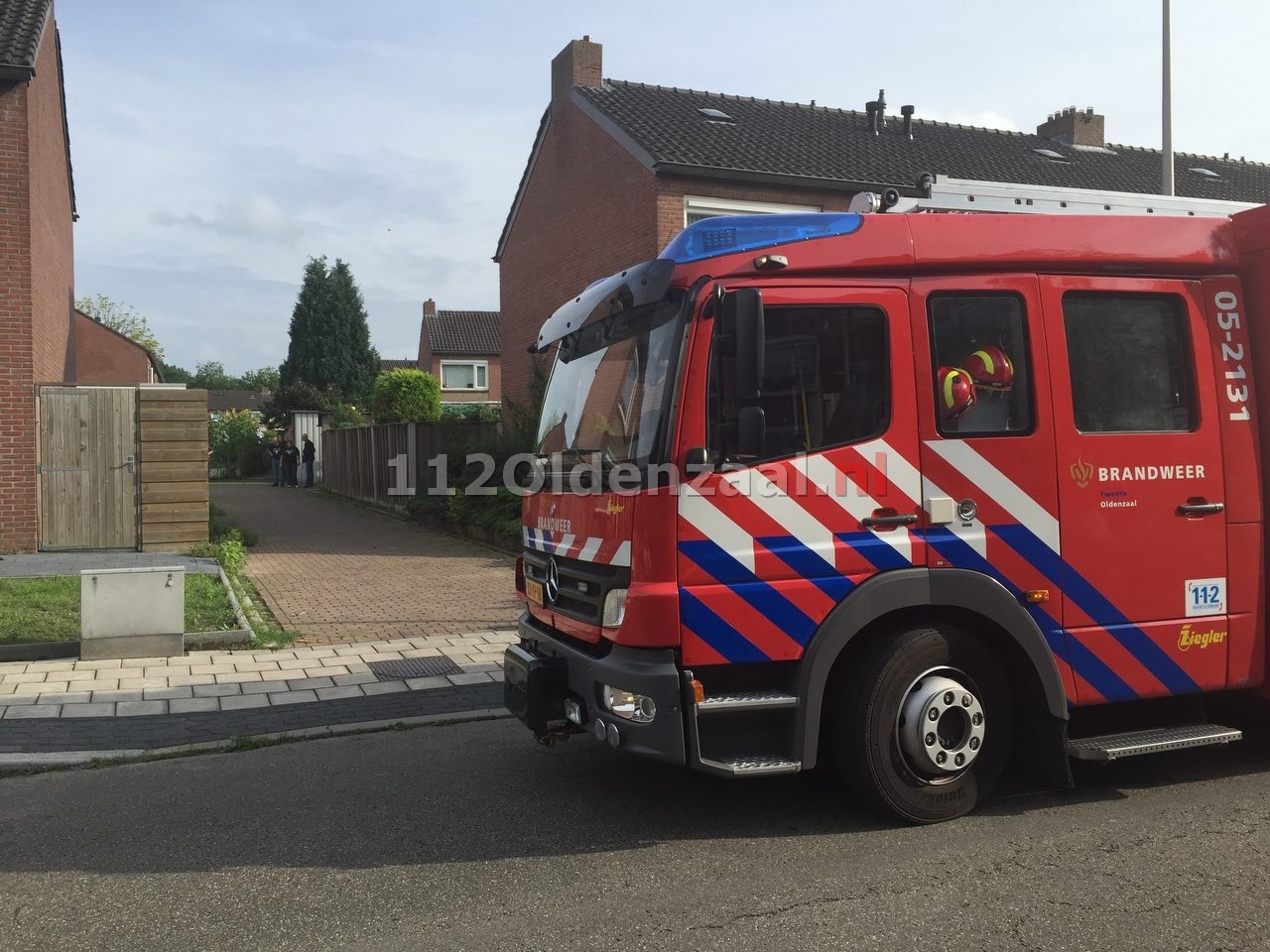 Foto 2: Schuurbrand Bloemenkamplaan Oldenzaal