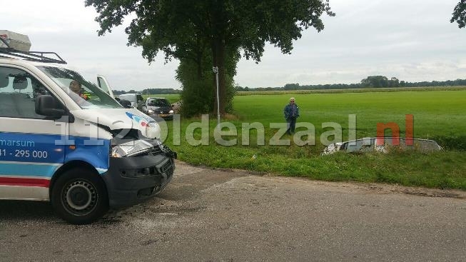 foto en video: Aanrijding Agelo, brandweer opgeroepen