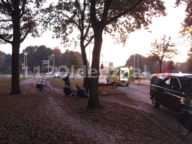 Fietser raakt gewond aan hoofd na val op fietspad Oldenzaal