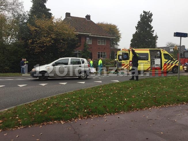 foto: Gewonde bij aanrijding Almelosestraat (N349) Ootmarsum