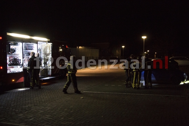 foto 3: Brandweer rukt uit voor brandstoflekkage Stationsstraat Oldenzaal