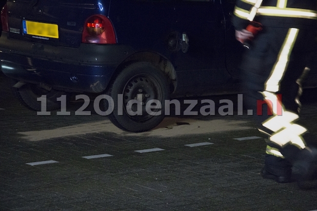 foto: Brandweer rukt uit voor brandstoflekkage Stationsstraat Oldenzaal