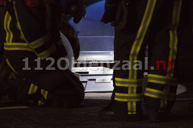foto 2: Brandweer rukt uit voor brandstoflekkage Stationsstraat Oldenzaal