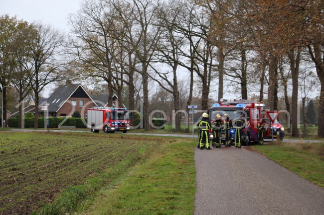 Foto 2: Brandweer rukt uit voor gaslucht Bentertsteeg Weerselo