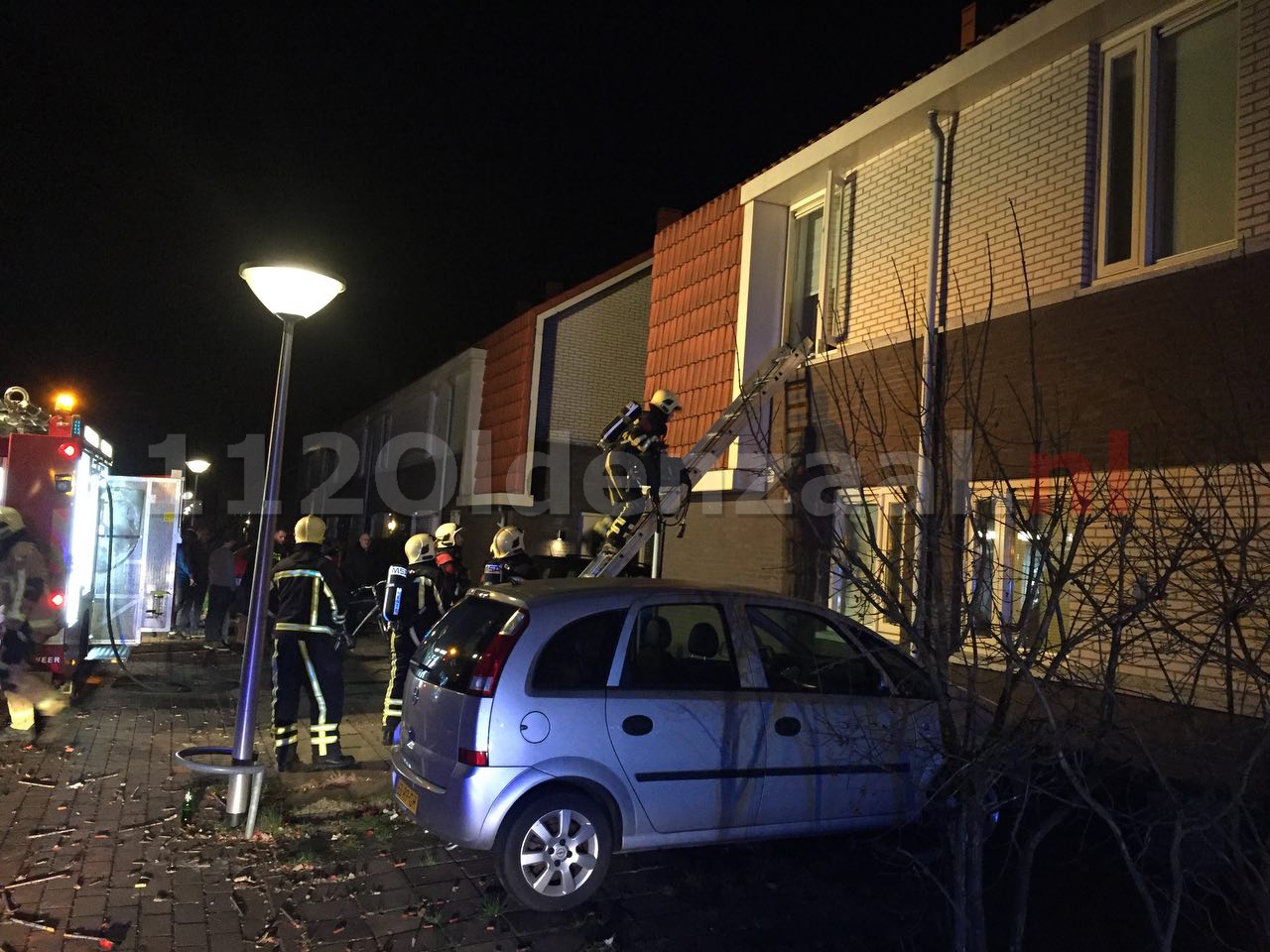 foto 3: Woningbrand Erve Stoolhuis Oldenzaal