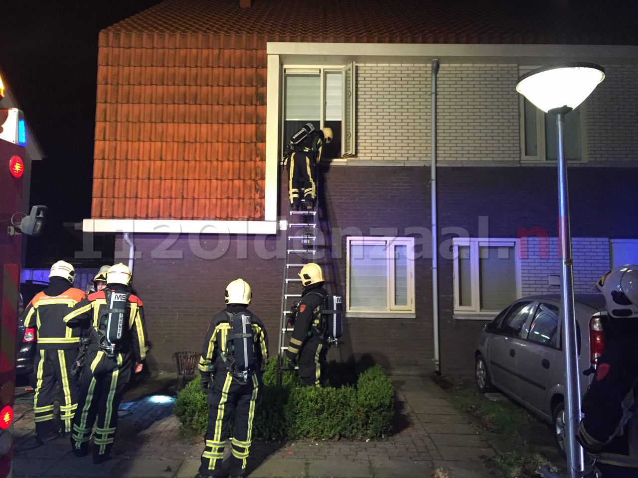 foto 4: Woningbrand Erve Stoolhuis Oldenzaal