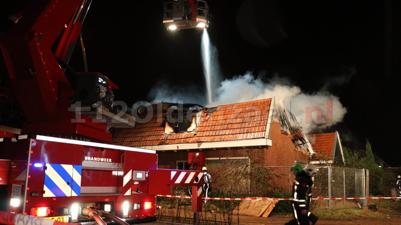 (foto 2) GRIP 1: Woningbrand Ootmarsumsestraat Tilligte