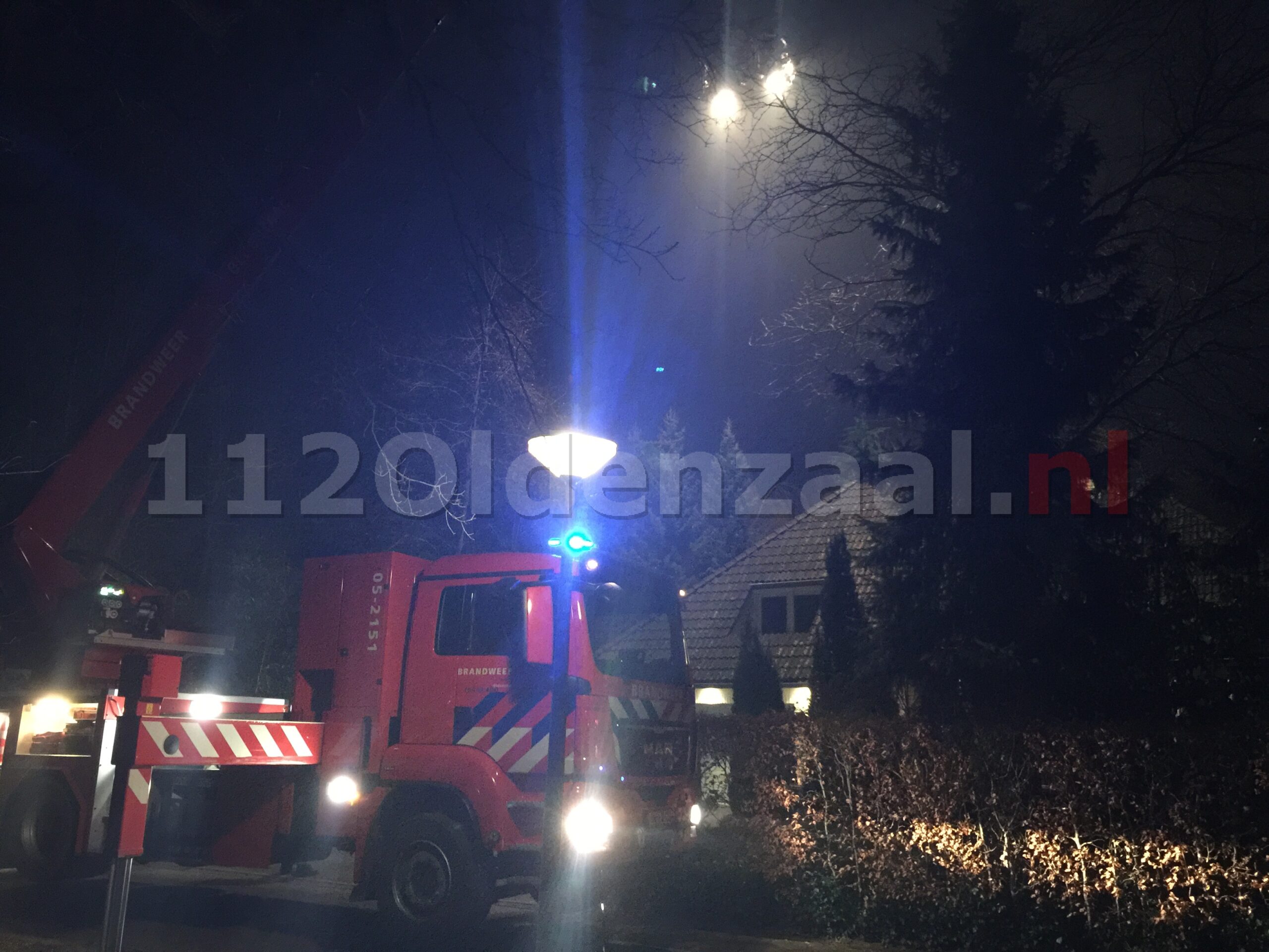 Foto 2: Schoorsteenbrand Landrebenlaan Oldenzaal