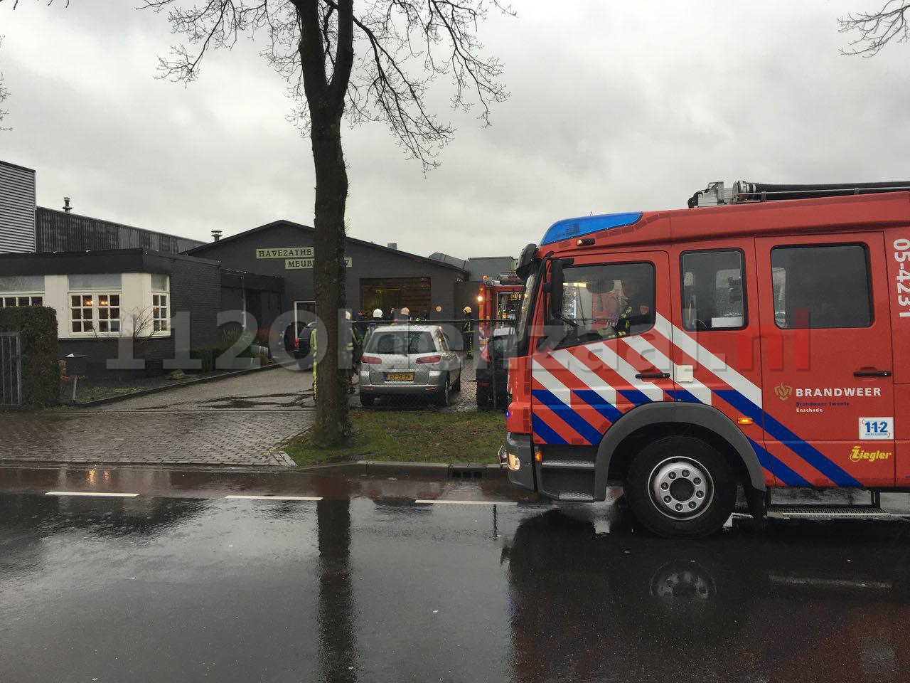 UPDATE (foto): Melding industriebrand Eekboerstraat Oldenzaal