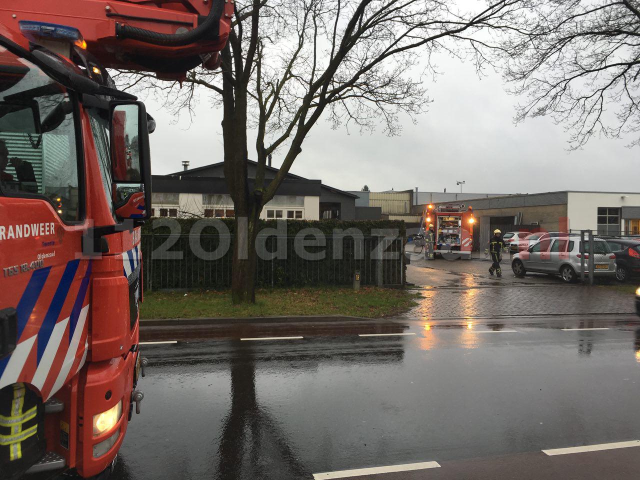 Foto 2: Melding industriebrand Eekboerstraat Oldenzaal