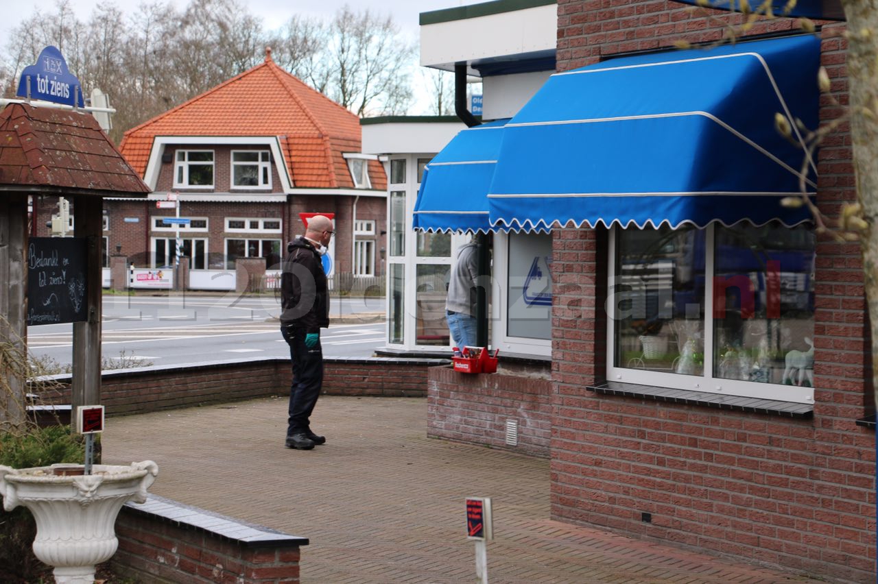 Foto 2: Inbraak bij restaurant Frans op den Bult, kluis teruggevonden