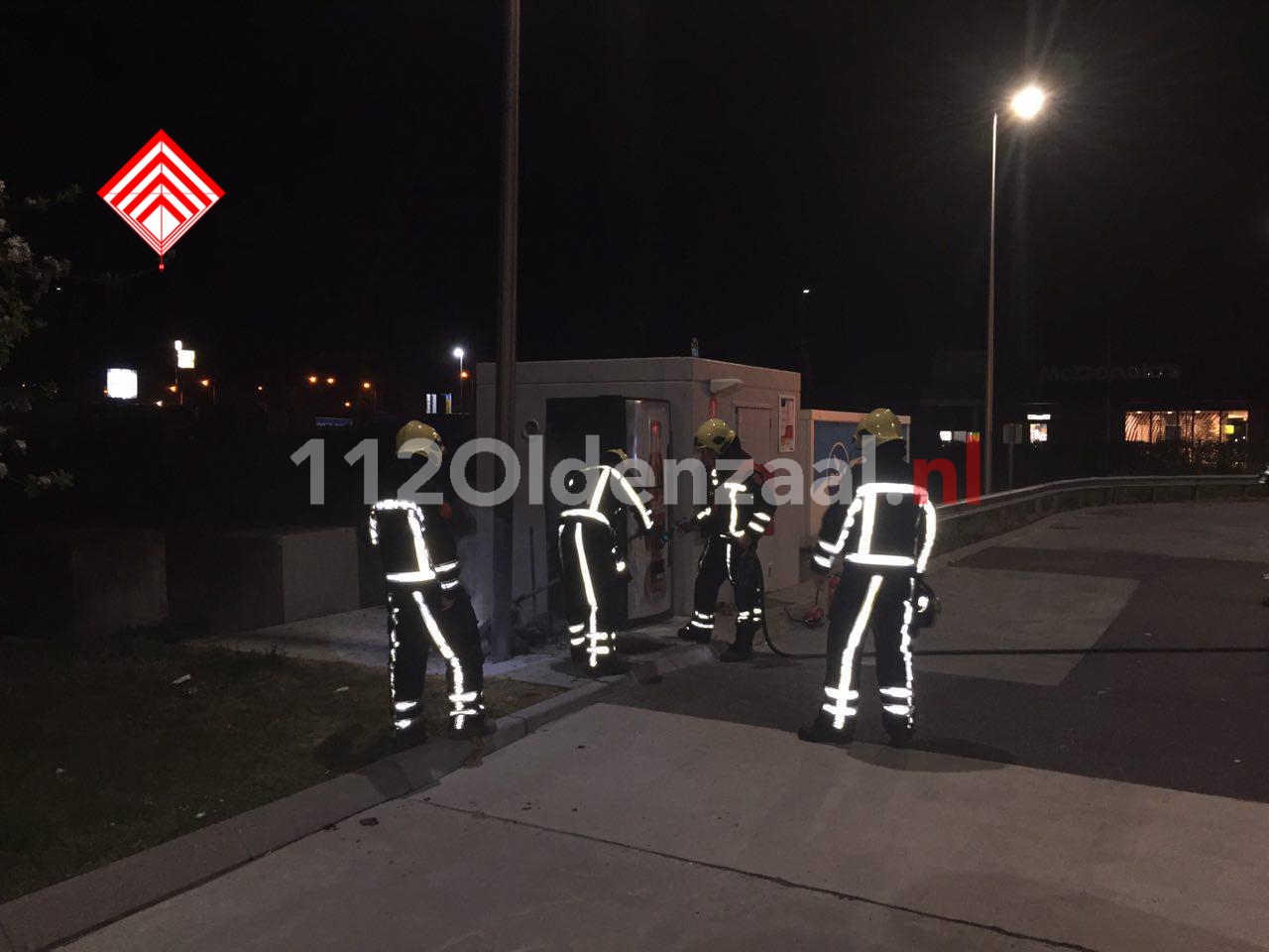 Foto 2: Brandweer rukt uit voor brand bij tankstation Hanzepoort Oldenzaal