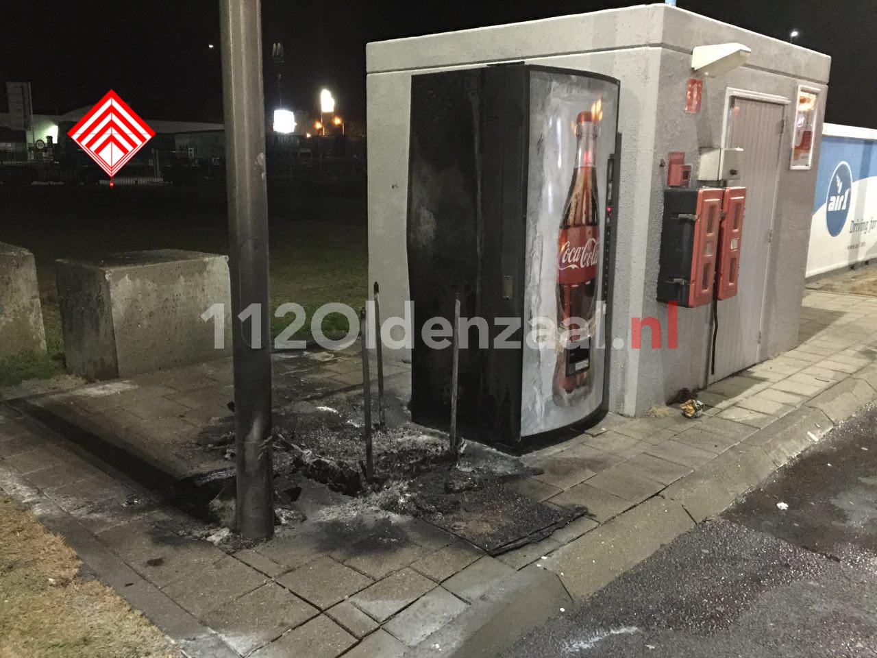 Foto 3: Brandweer rukt uit voor brand bij tankstation Hanzepoort Oldenzaal