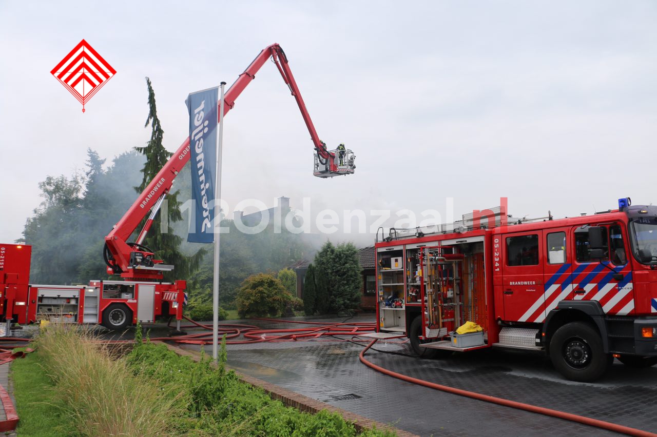 Video 2: Uitslaande woningbrand in Denekamp