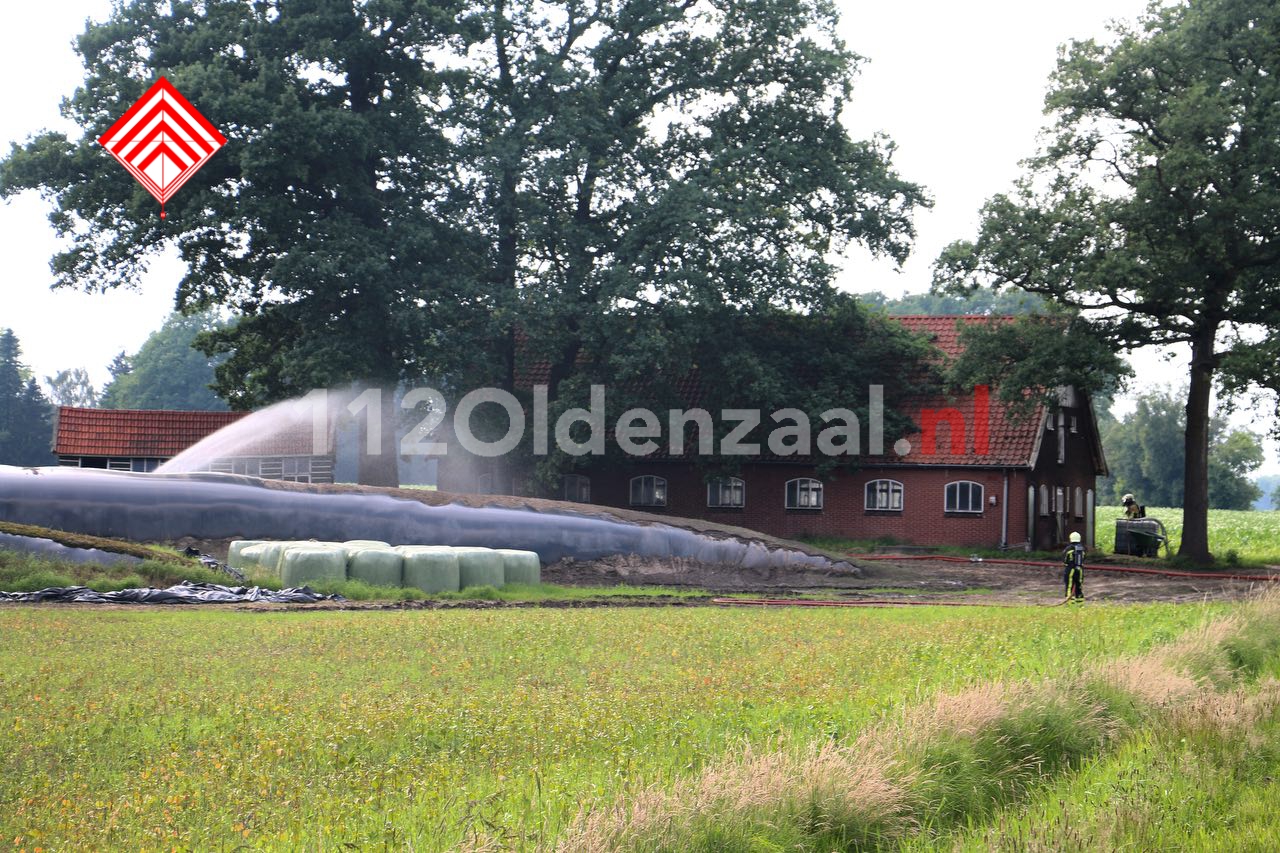 Video: Gevaarlijke situatie bij boerenbedrijf in Beuningen, omgeving afgezet