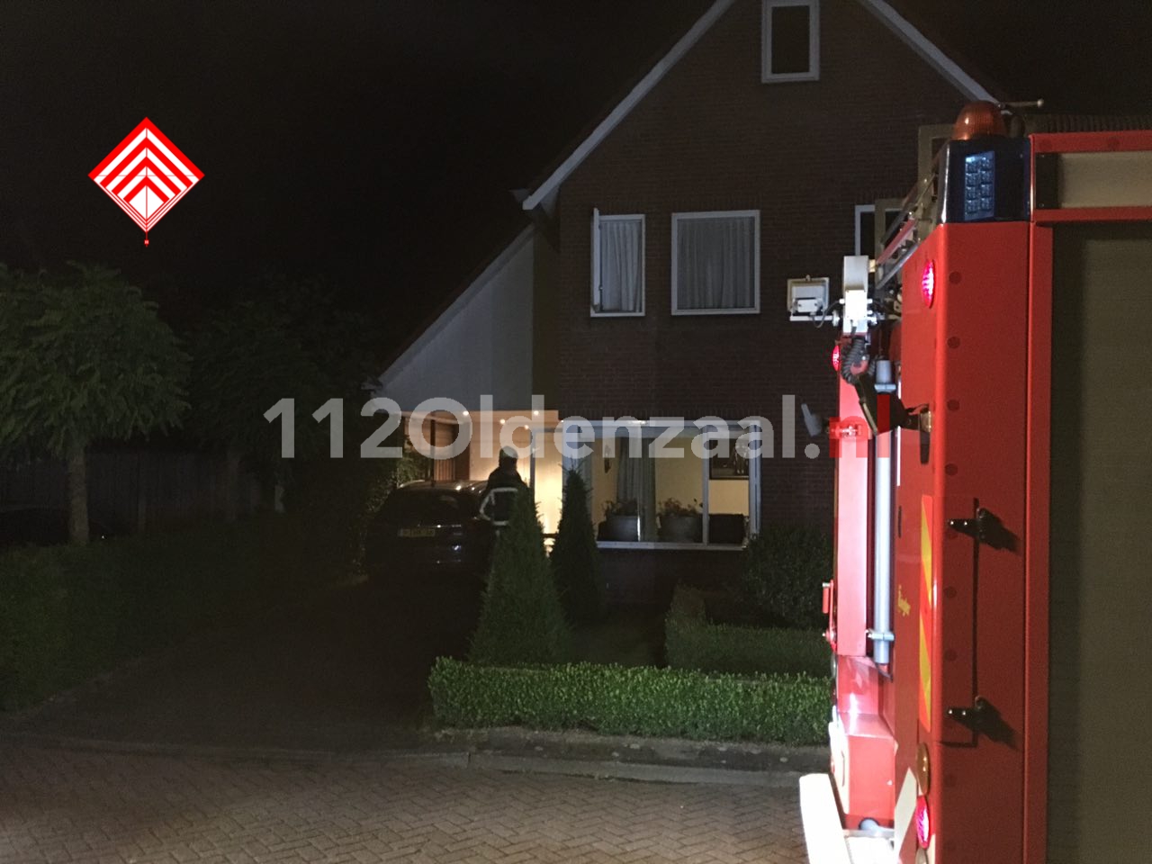 Video: Gewonde bij brand in keuken van woning Kassandralaan Oldenzaal