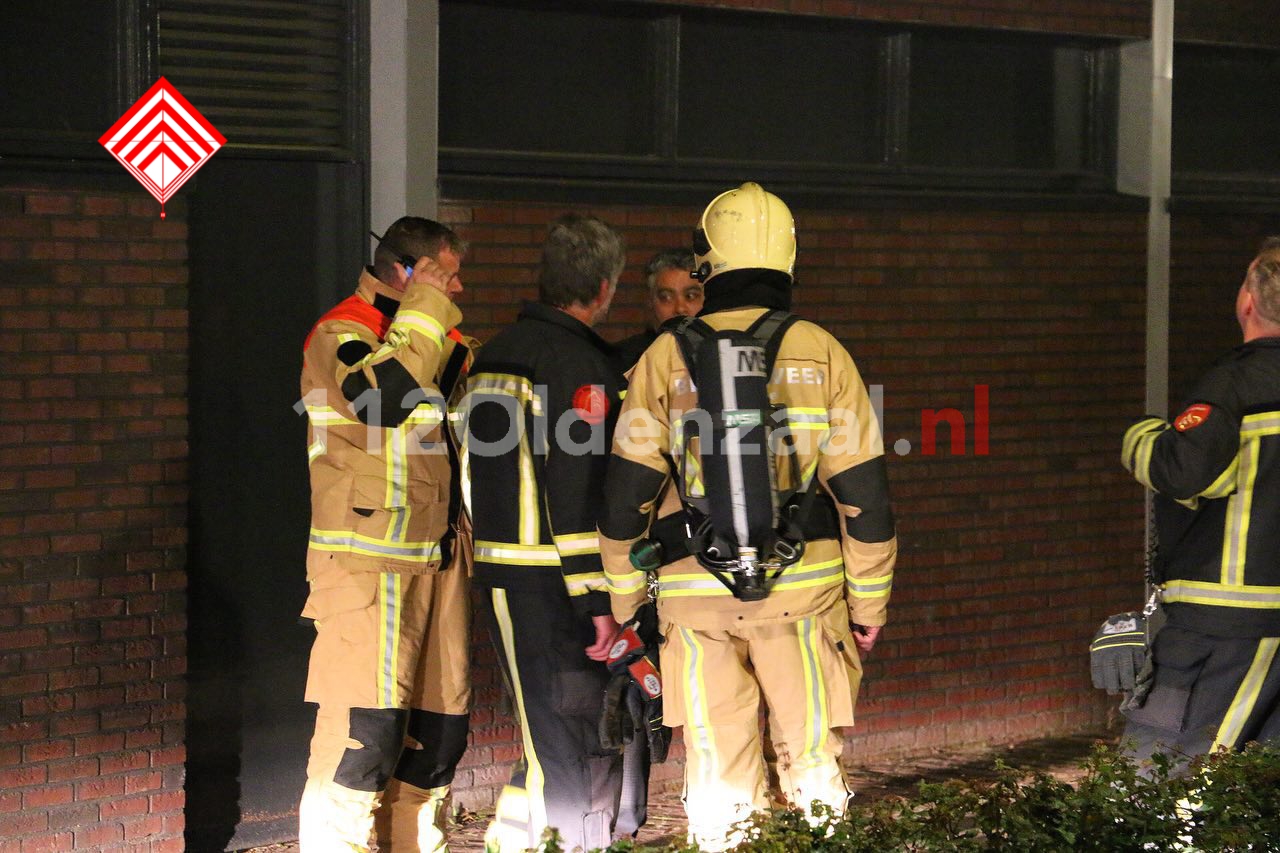 Foto 3: Brandweer rukt uit voor melding woningbrand Wilhelminastraat Oldenzaal