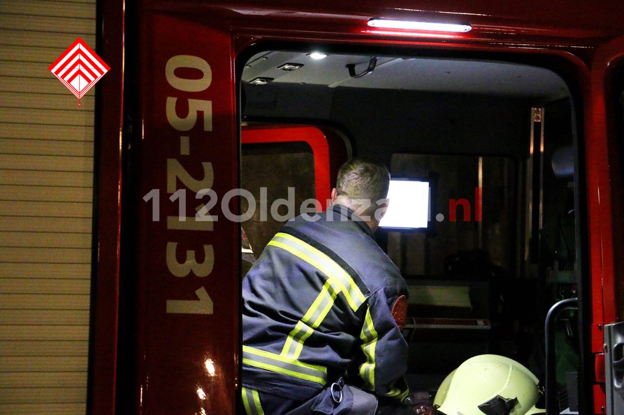 Video: Brandweer rukt uit voor melding woningbrand Wilhelminastraat Oldenzaal
