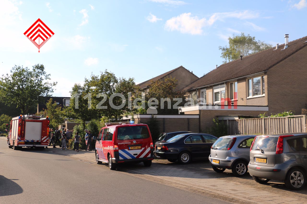 Foto 3: Woningbrand Zandhorstlaan Oldenzaal