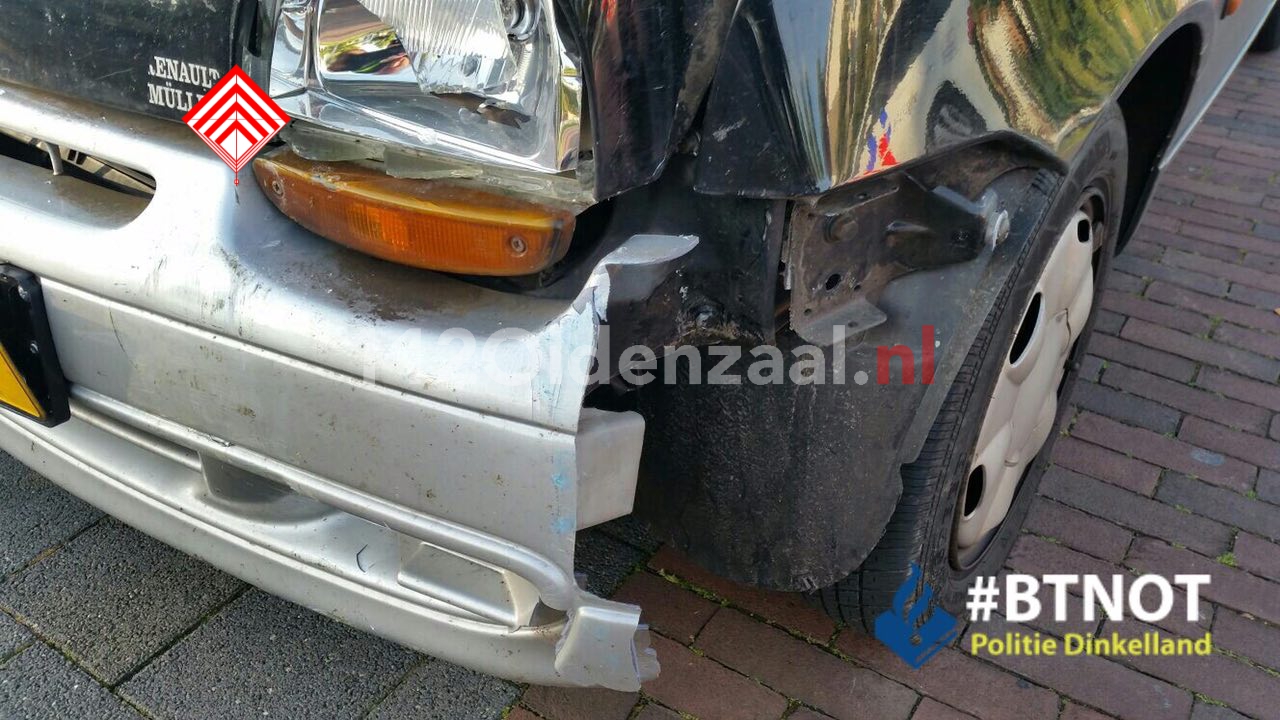 Foto: Politie zoekt auto na doorrijden ongeval in Denekamp