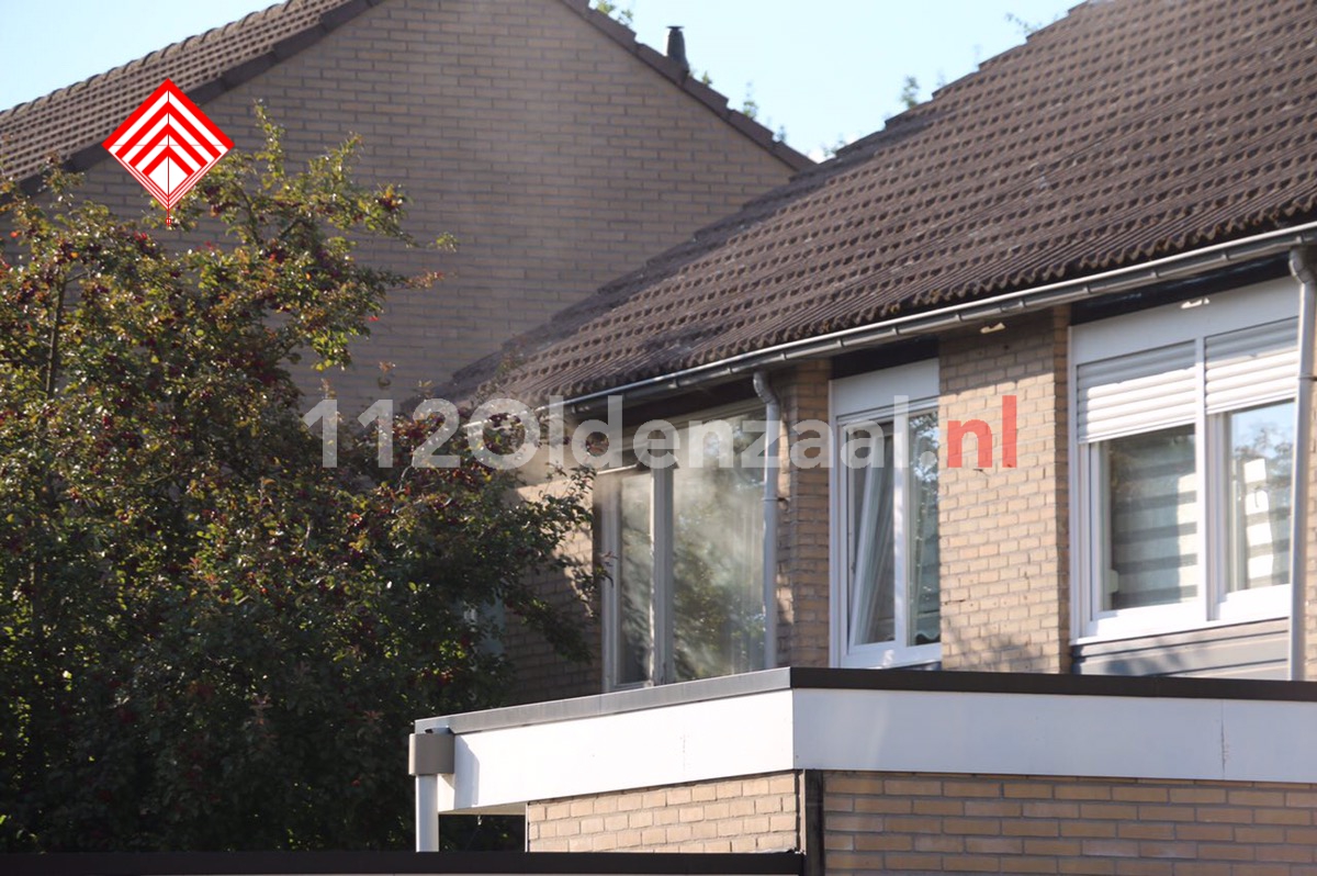 Foto: Woningbrand Zandhorstlaan Oldenzaal