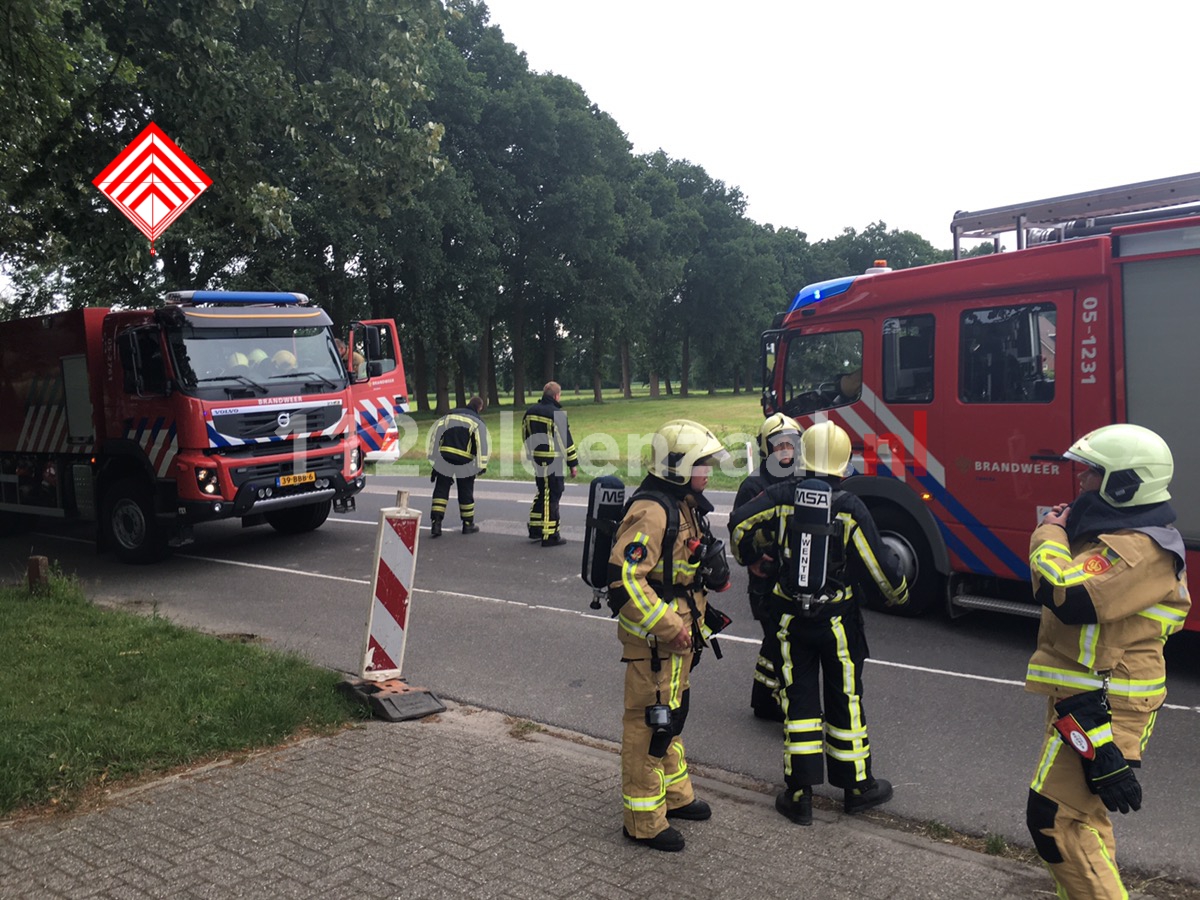 Update: Twee personen gewond bij brand in Deurningen