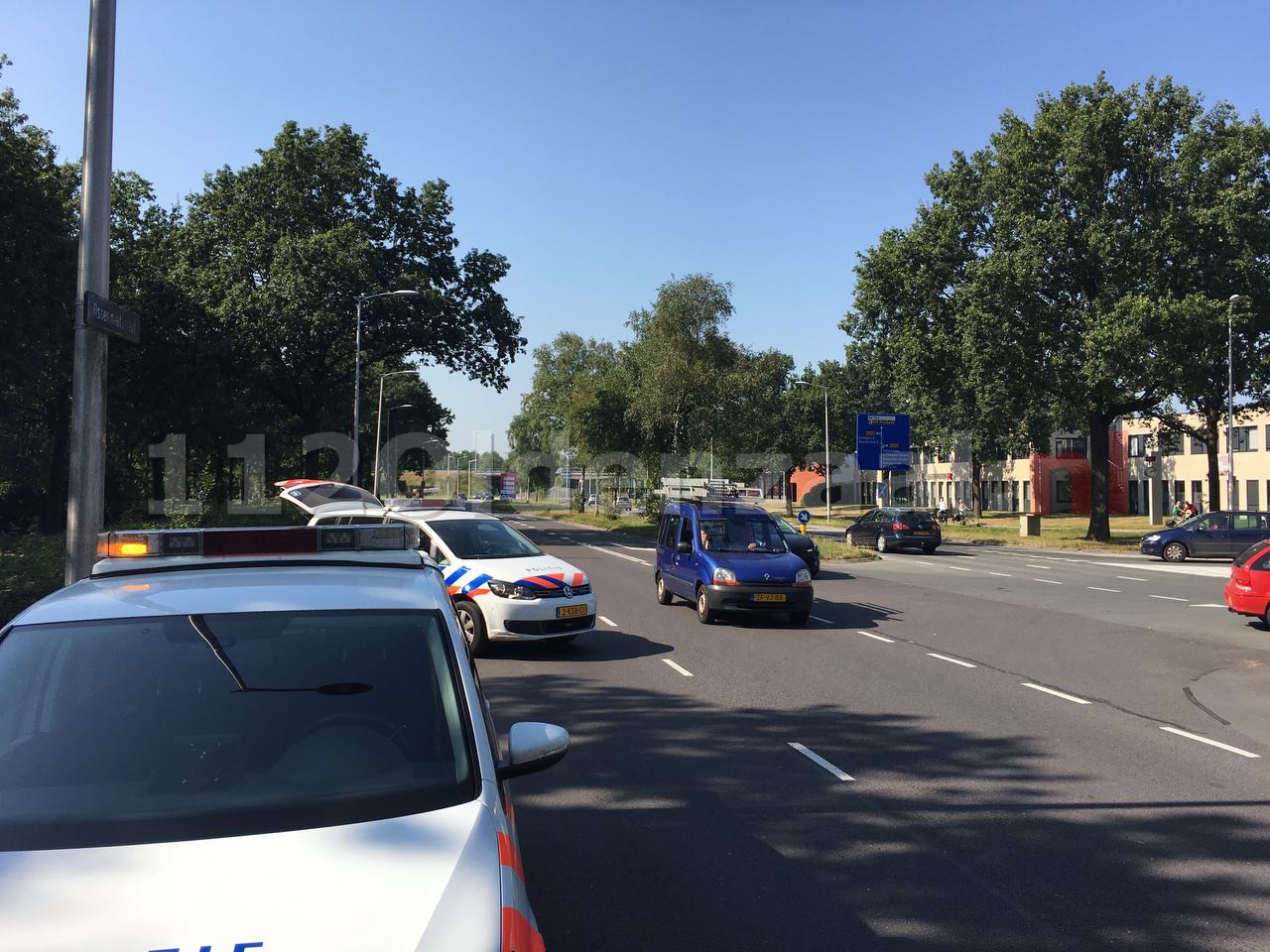 Foto 2: Aanrijding Ossemaatstraat Oldenzaal