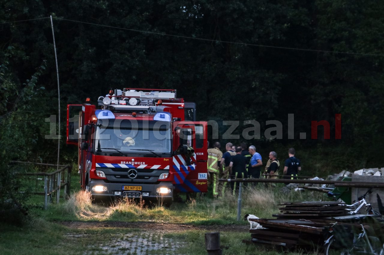 Foto: Brandweer Ootmarsum en Weerselo rukken uit voor brand in bos