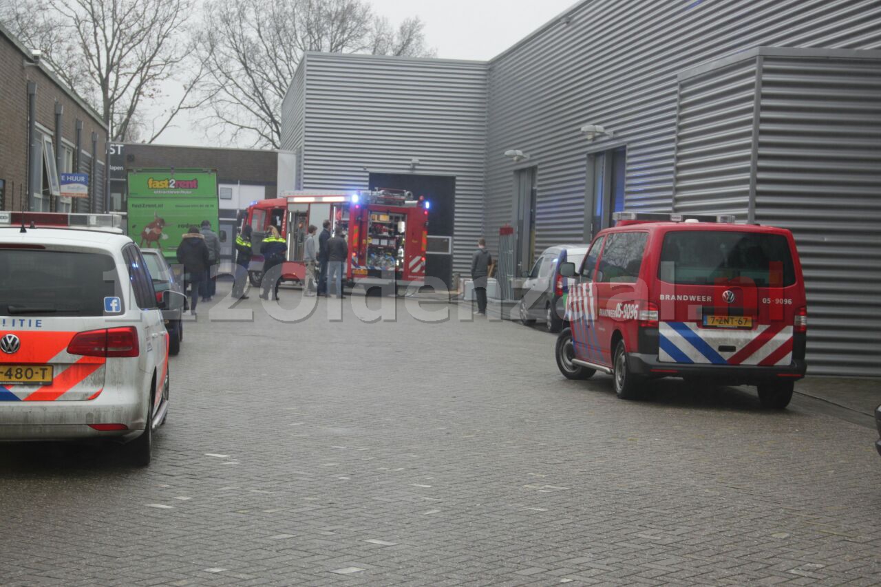 UPDATE (foto) Brandweer rukt uit voor Industriebrand Eekboerstraat Oldenzaal