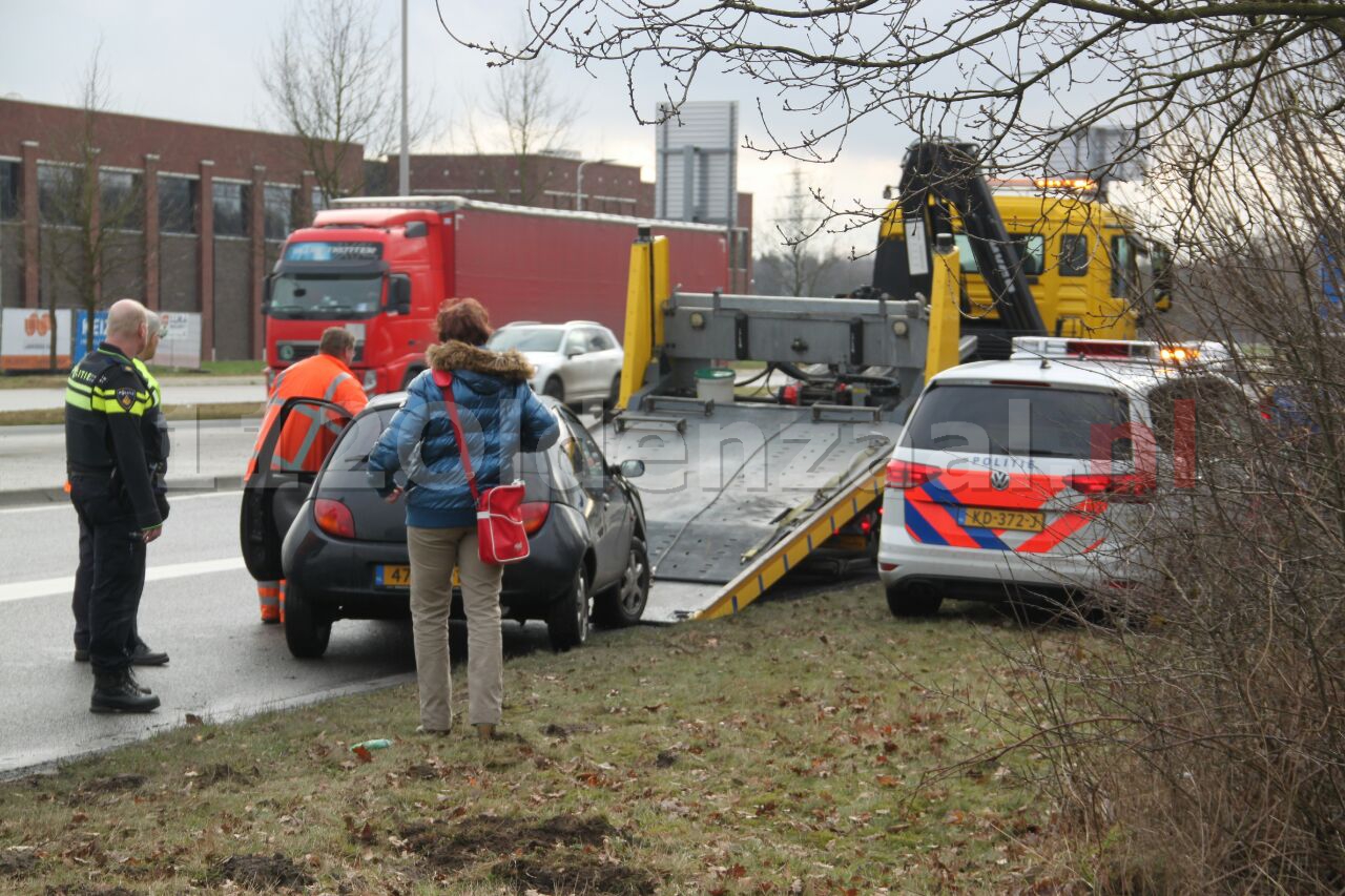 Foto 3: Flinke schade na eenzijdig ongeval Rondweg Oldenzaal