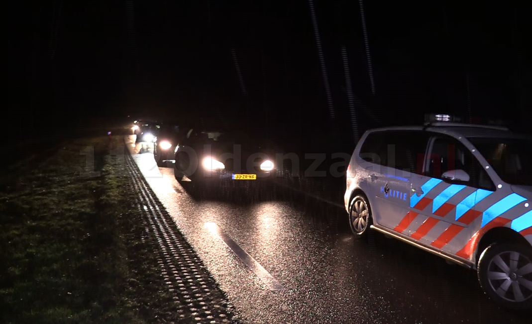 Foto 3: Koeien op de weg; Deurningerstraat afgesloten