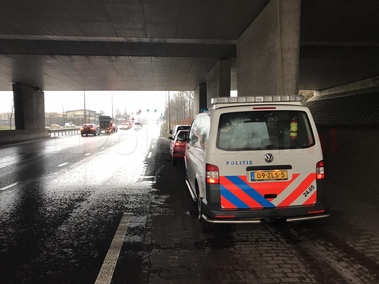 Foto 2: Kop-staartbotsing Enschedesestraat Oldenzaal