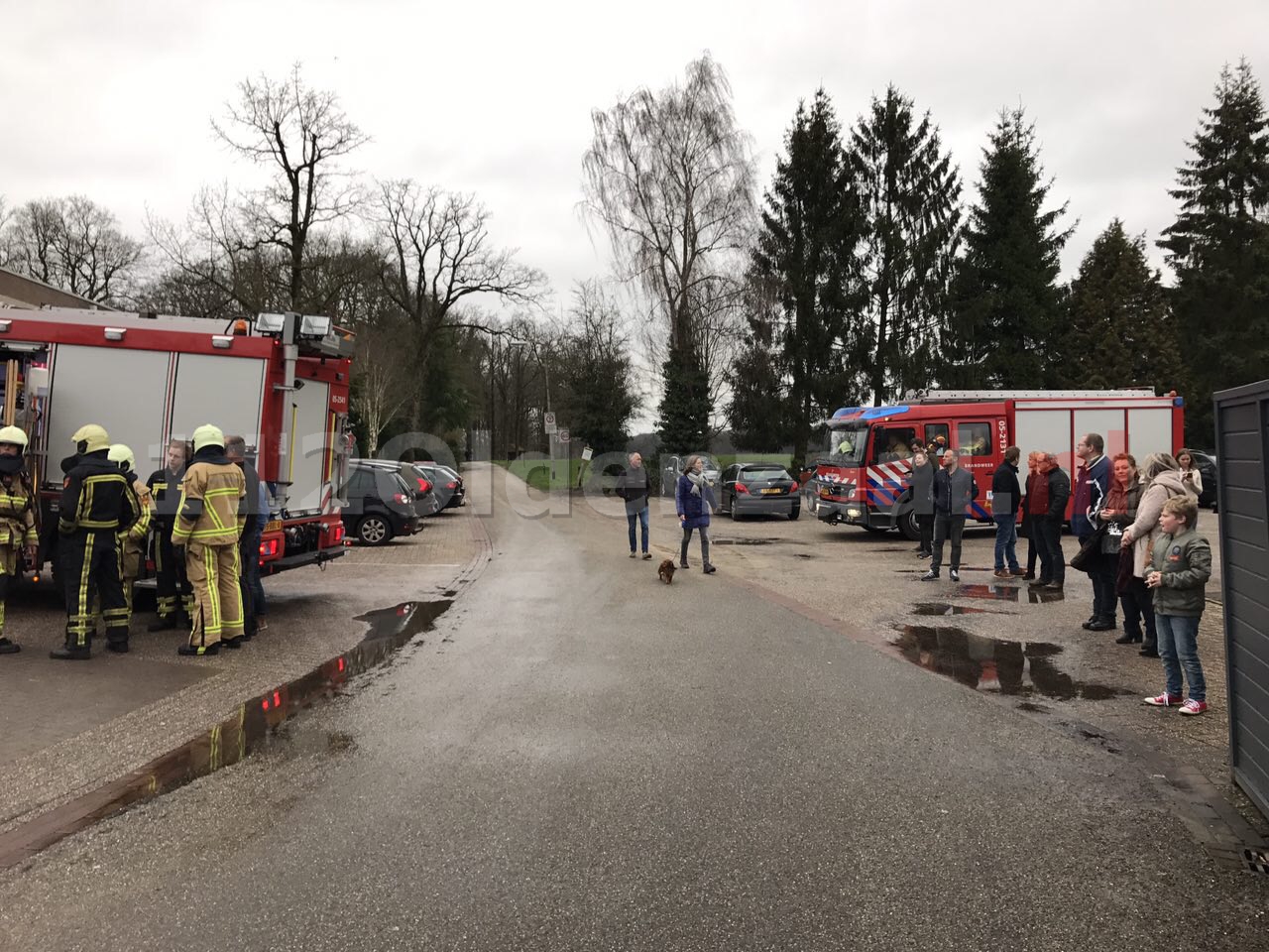 Foto 2: Hotel in De Lutte ontruimd door brand in hotelkamer