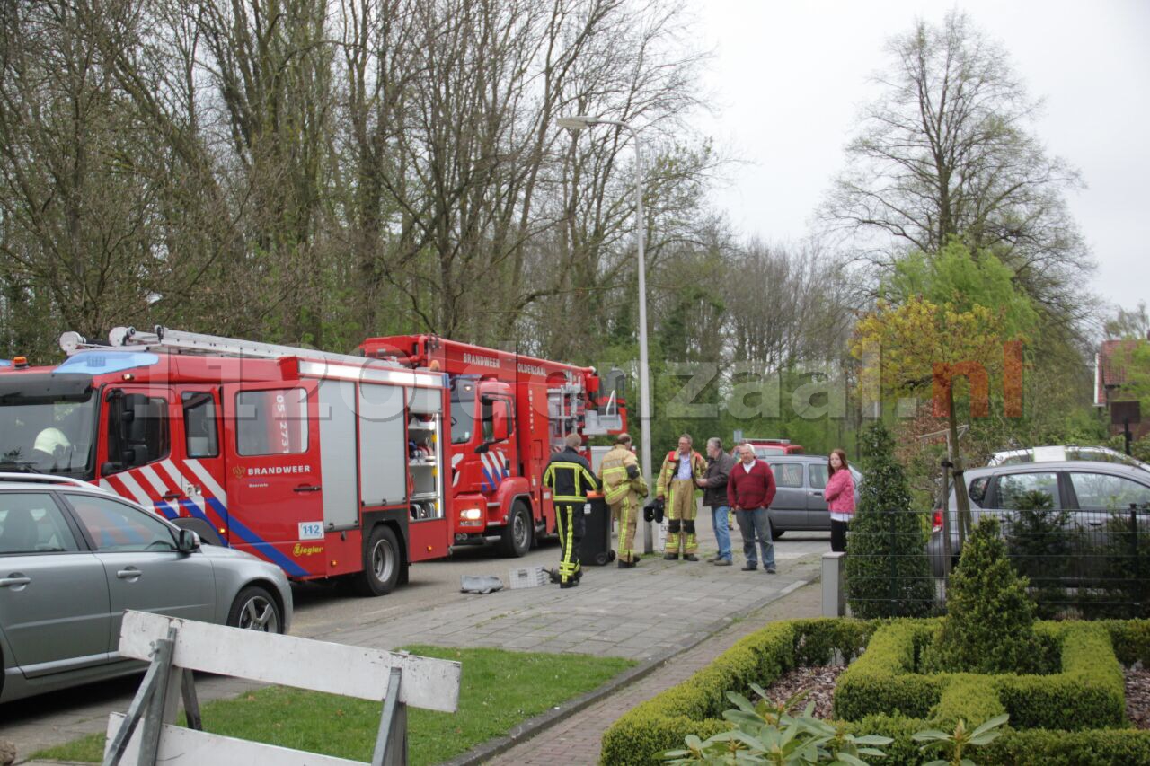 Brandweer rukt uit voor schoorsteenbrand in Oldenzaal