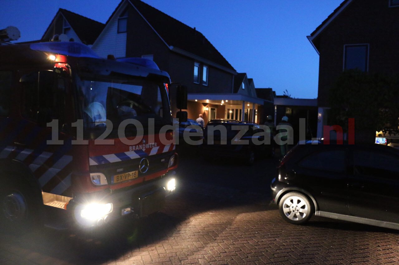 Brandweer rukt uit voor containerbrand Gitaarlaan Oldenzaal