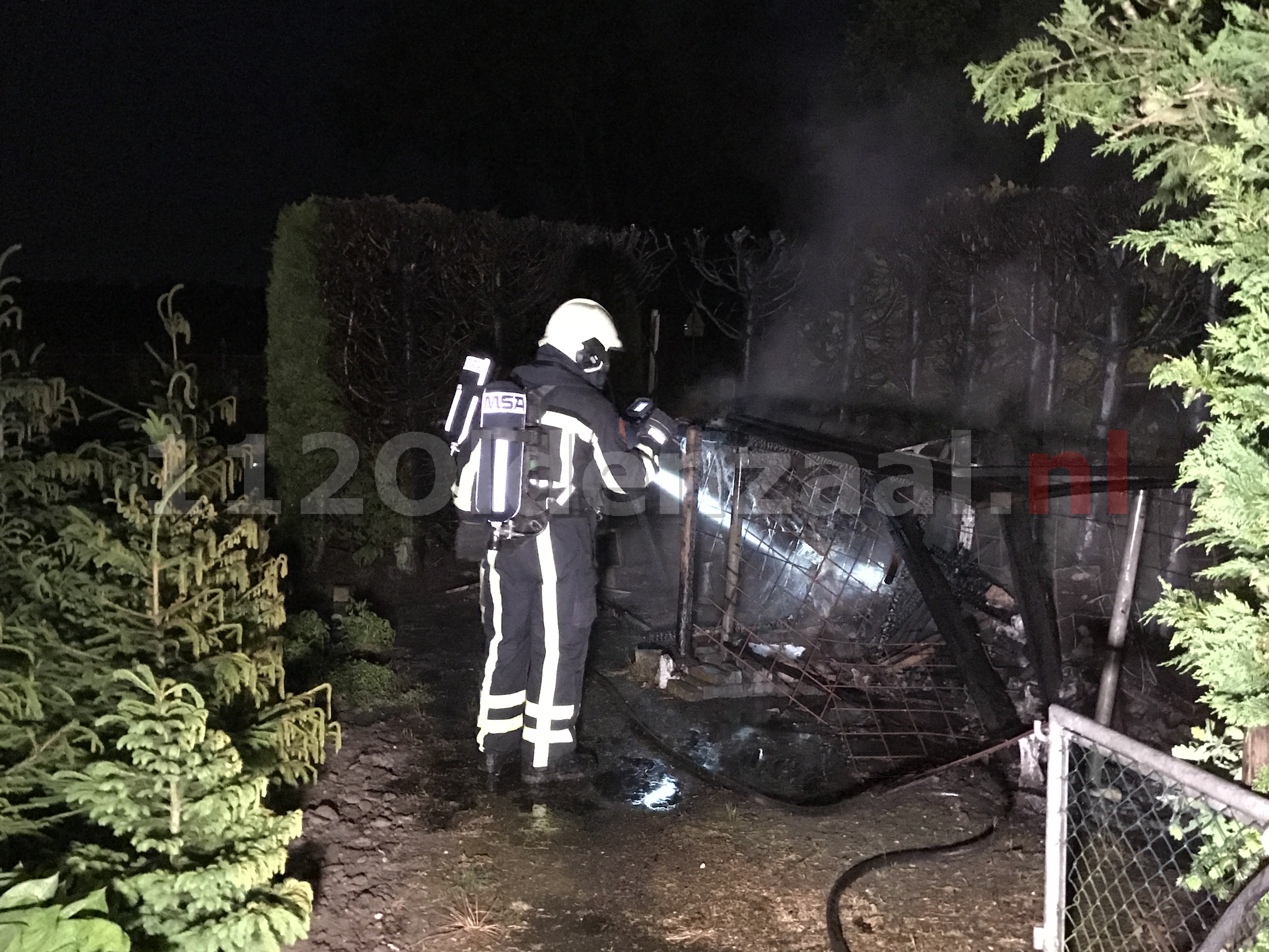 Foto 2: Drie jongens aangehouden bij branden in Deurningen