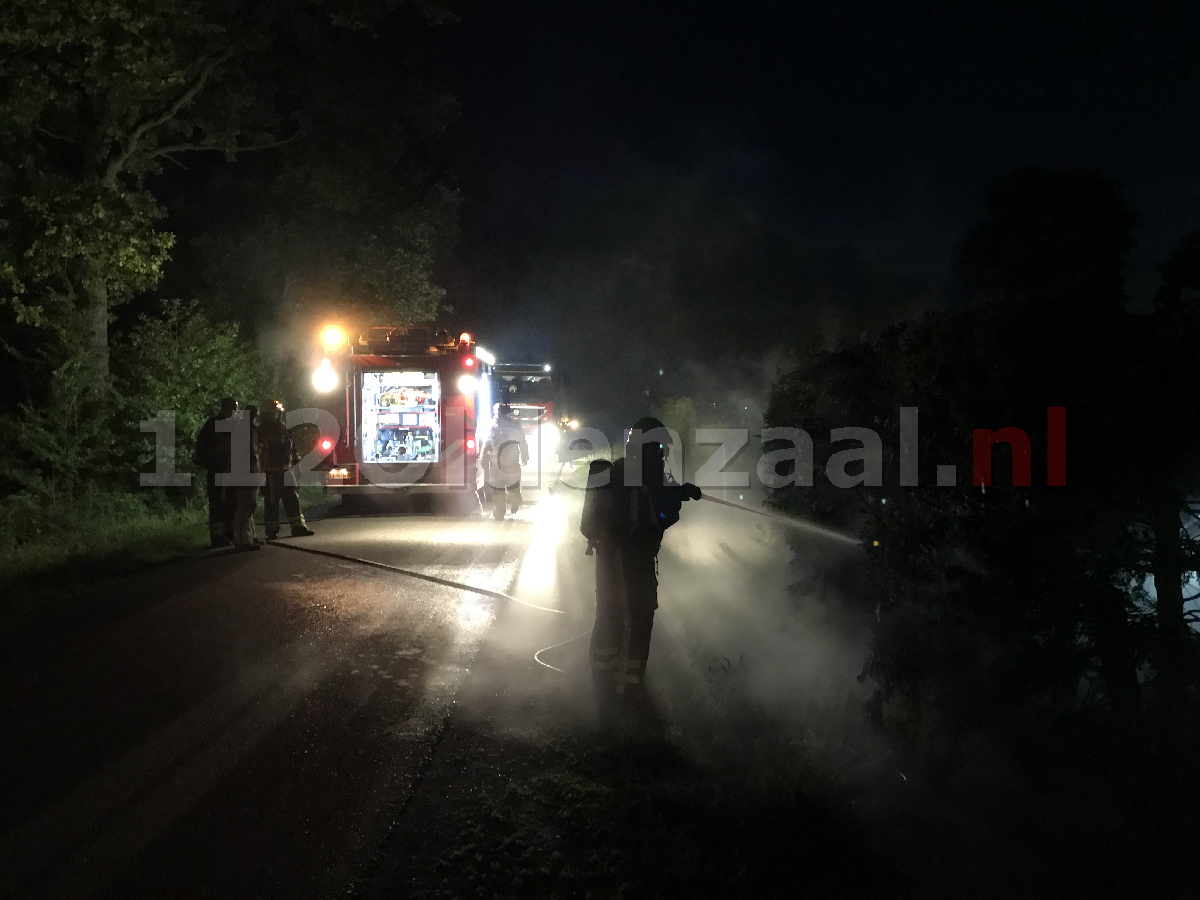 Foto 3: Drie jongens aangehouden bij branden in Deurningen