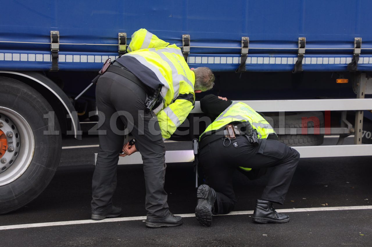 Video: Grote verkeerscontrole A1 bij Deurningen