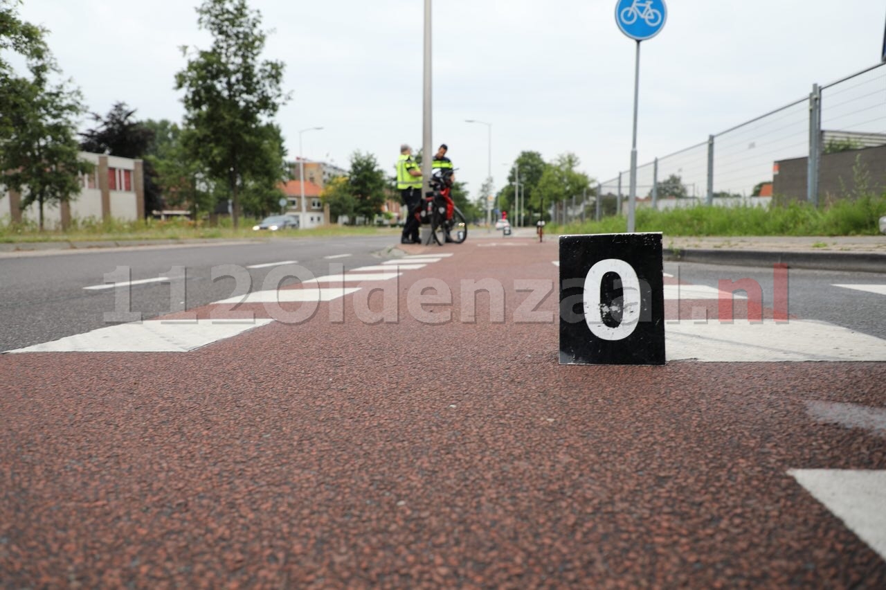 VIDEO: Politie doet aanvullend onderzoek na ongeval fietser in Oldenzaal