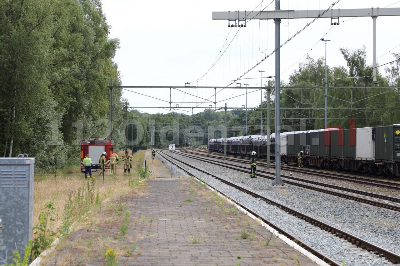 UPDATE (foto): Brandweer opgeroepen voor lekkende ketelwagon station Oldenzaal