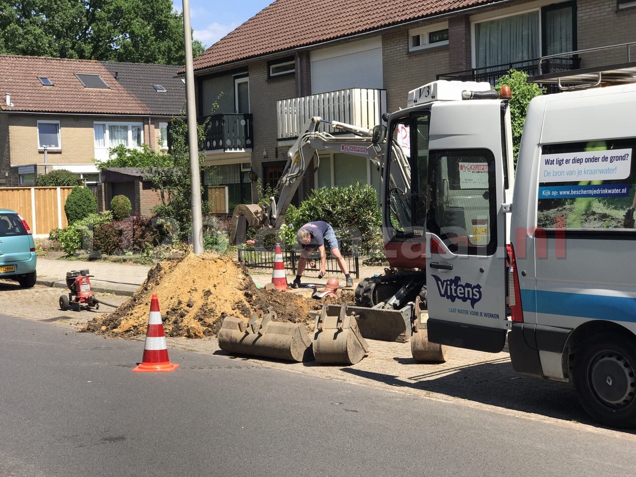 Huishoudens zonder water in Oldenzaal