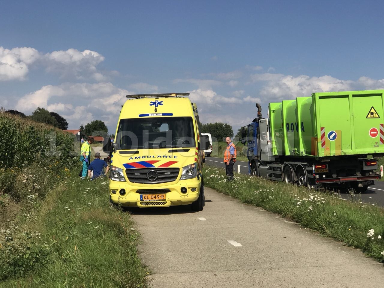 Gewonde bij ongeval in Tubbergen