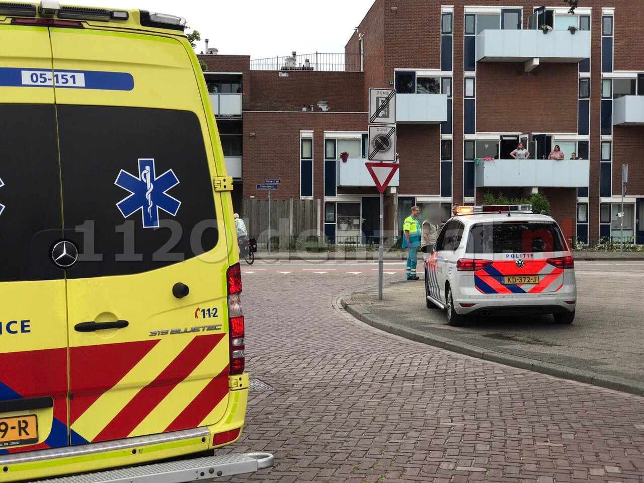 Fietser gewond bij val Steenstraat Oldenzaal