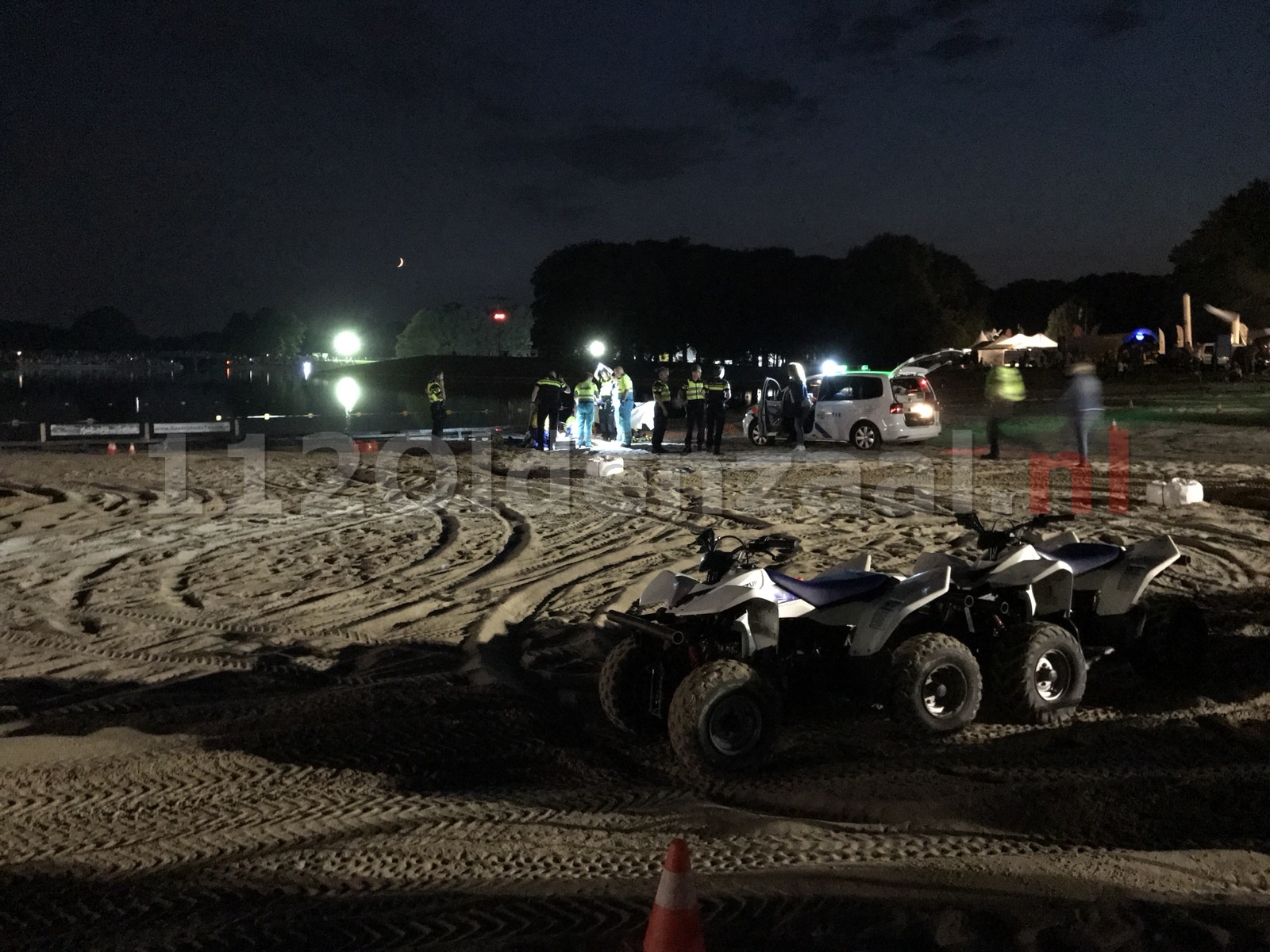 Gewonde bij quad rijden op het Hulsbeek