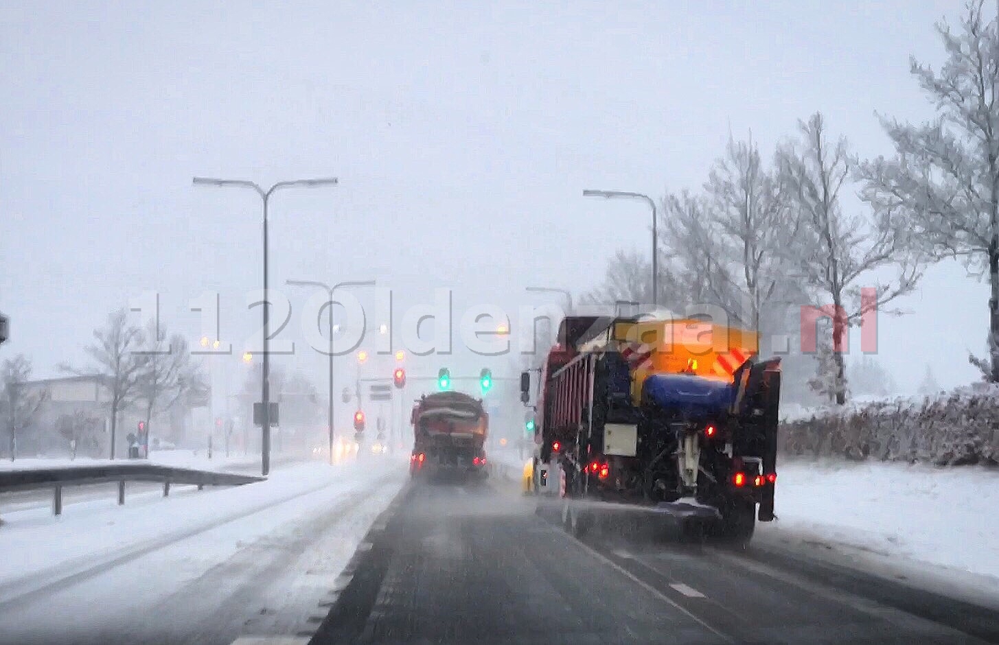 Code oranje: In de loop van de ochtend vanuit het zuiden sneeuw