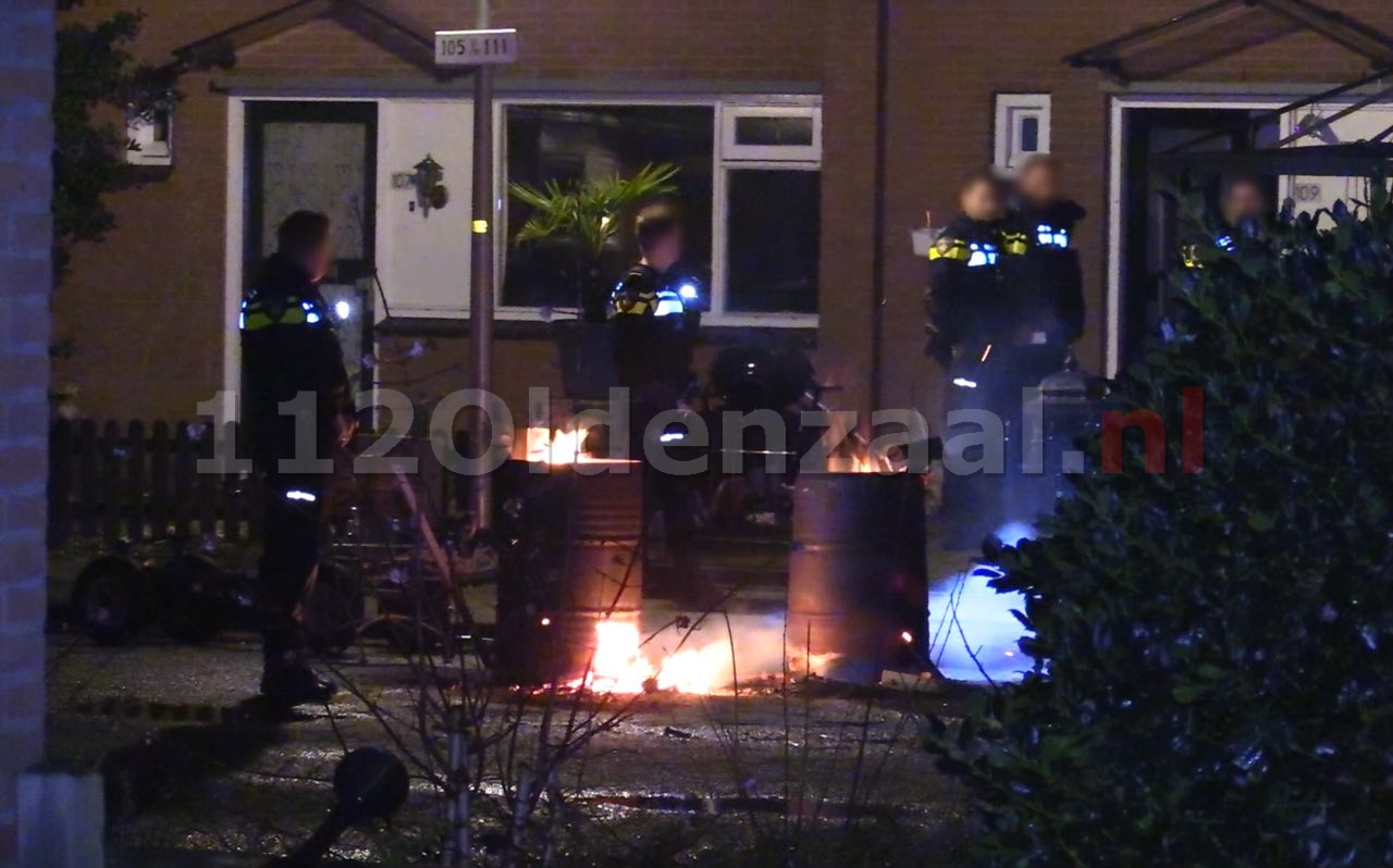 Video: Politie rukt massaal uit voor incident aan Het Nardusboer Oldenzaal